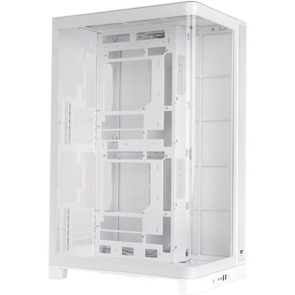 Thermaltake CAPO X Snow White, Big-Tower-Gehäuse (weiß, Dual System Case, Panoramaglas)