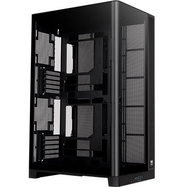 Thermaltake CAPO X Black, Big-Tower-Gehäuse (schwarz, Dual System Case, Panoramaglas)