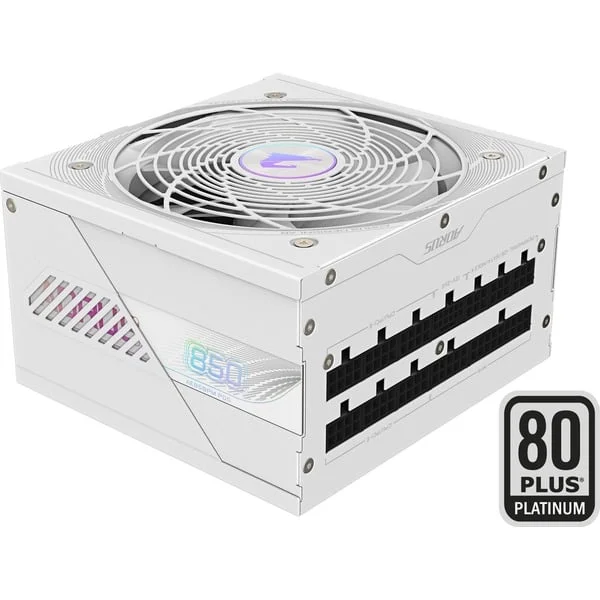 GIGABYTE GP-AE850PM PG5 ICE, PC-Netzteil (weiß, 850 Watt)