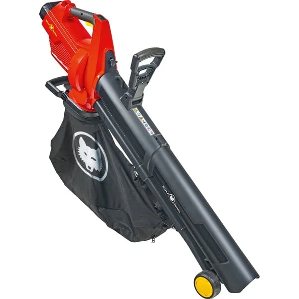 WOLF-Garten Akku-Laubbläser/-sauger LYCOS 40/480 V, 40Volt, Laubsauger/Laubbläser (rot/schwarz, ohne Akku und Ladegerät)