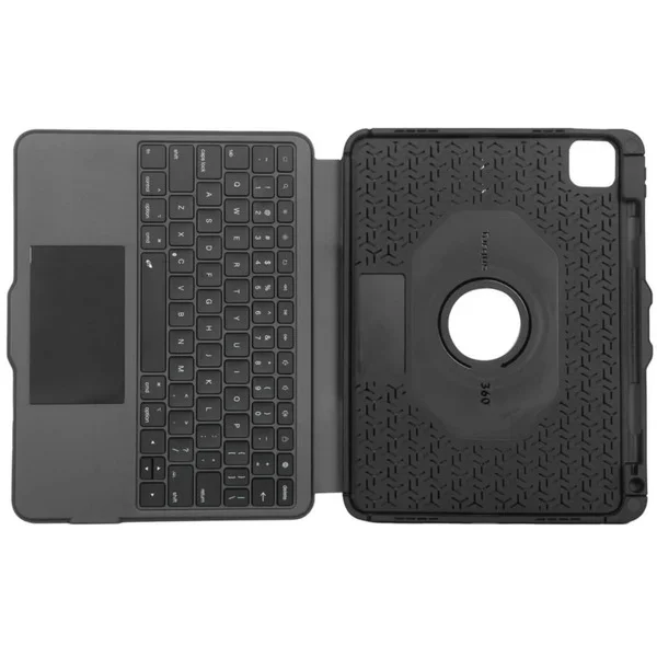 Targus VersaVu Bluetooth Tastaturhülle für iPad (schwarz, DE-Layout)