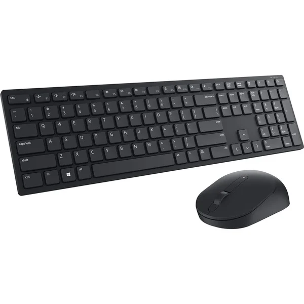 Dell Pro-Wireless-Tastatur und -Maus (KM5221W), Desktop-Set (schwarz, DE-Layout)