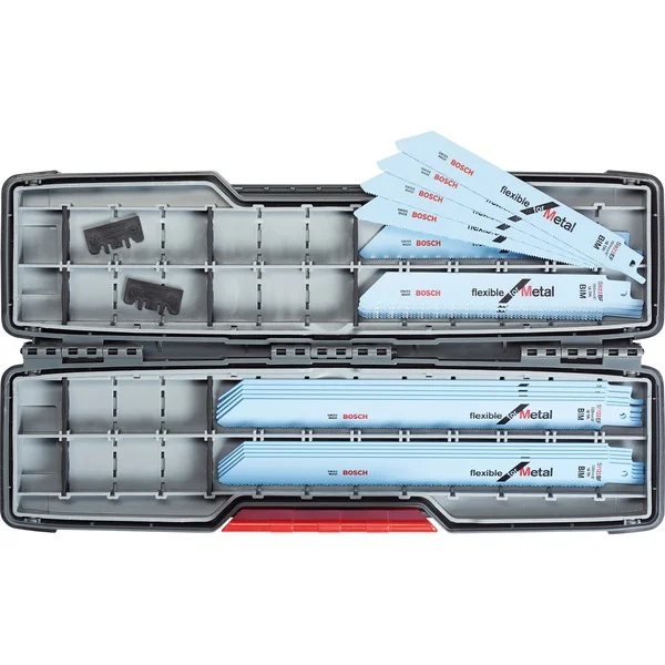 Bosch Professional Säbelsägeblatt-Satz Flexible for Metal, 20-teilig (in ToughBox)