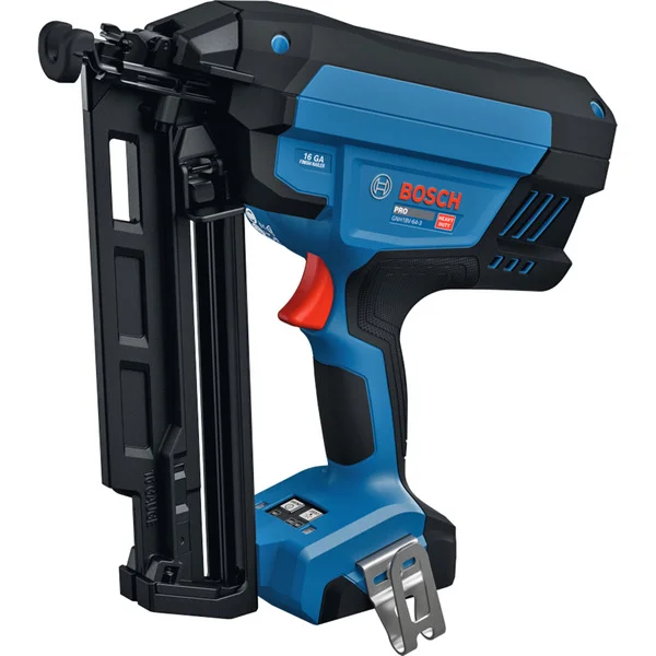 Bosch Professional Akku-Holznagler GNH 18V-64-3 Professional solo, 18Volt (blau/schwarz, ohne Akku und Ladegerät)