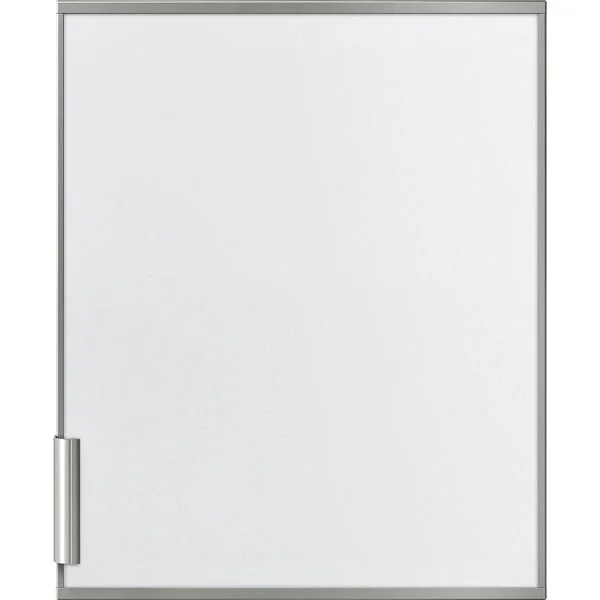 Bosch Home Türfront mit Alu-Dekorrahmen KFZ10AX0, Türverkleidung (weiß/silber)