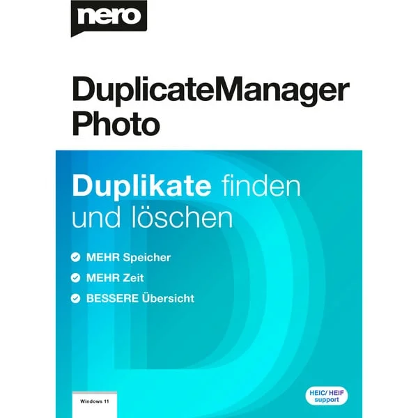 Nero AG Nero DuplicateManager Photo, Utilities, Grafik, Multimedia-Software (Deutsch)