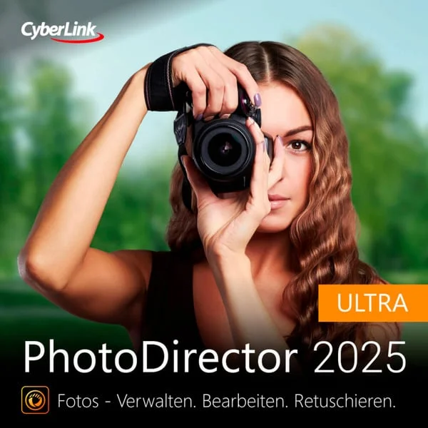 CyberLink PhotoDirector 2025 Ultra, Grafik, Multimedia-Software (Deutsch)