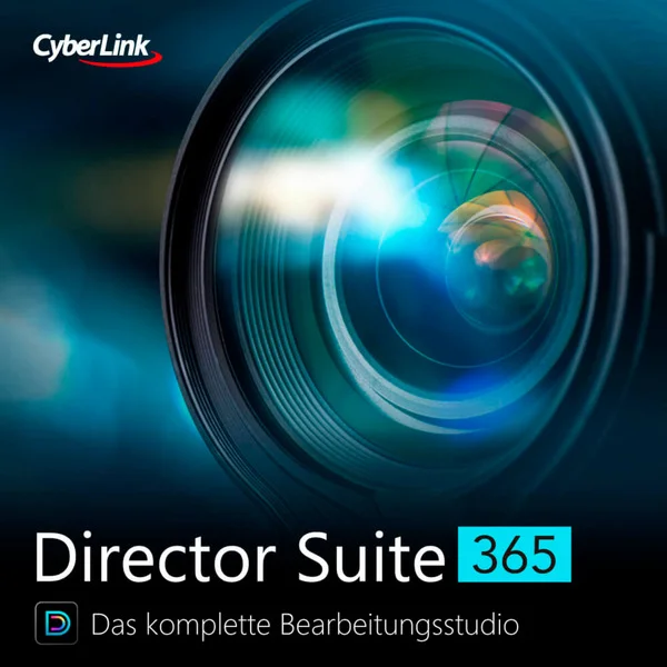CyberLink Director Suite 365, Grafik, Multimedia-Software (1 Lizenz, 1 Jahr)