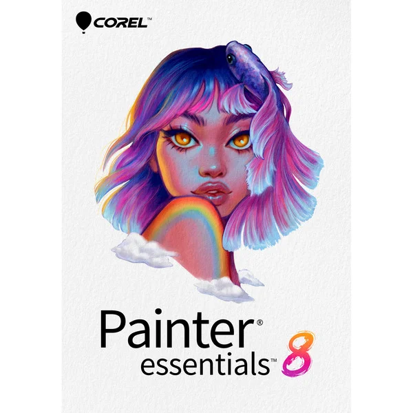 Corel Painter Essentials 8, Grafik, Multimedia-Software (Deutsch, Englisch, Französisch, Mehrsprachig, 1 Lizenz)