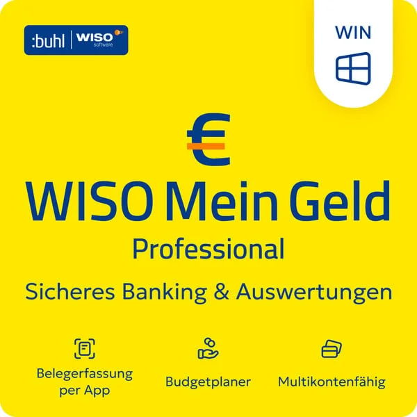 Buhl Data WISO Mein Geld Professional 2027, Finanz-Software (Deutsch)