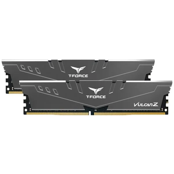 Team Group DIMM 16 GB DDR4-3600 (2x 8 GB) Dual-Kit, Arbeitsspeicher (grau, TLZGD416G3600HC18JDC01, VULCAN Z, INTEL XMP)