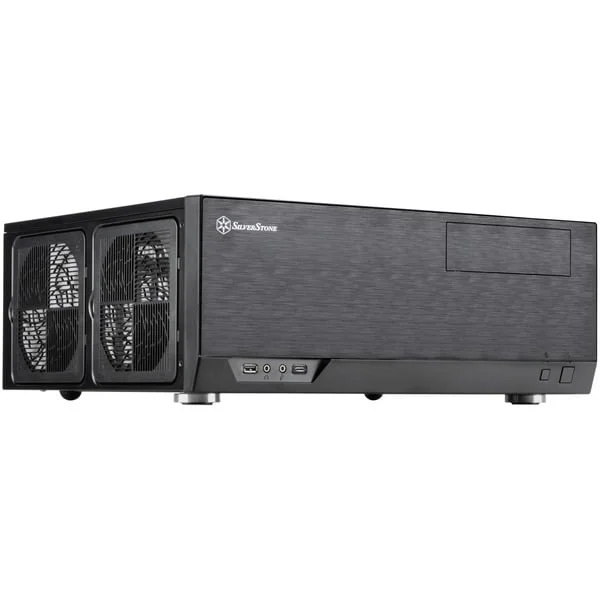 SilverStone SST-GD09B-C, HTPC-Gehäuse (schwarz)
