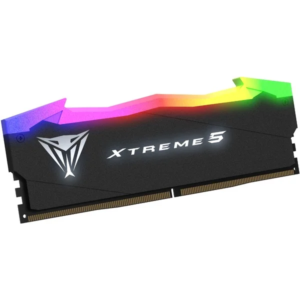 Patriot DIMM 32 GB DDR5-8000 (2x 16 GB) Dual-Kit, Arbeitsspeicher (schwarz, PVXR532G80C38K, Viper Xtreme5 RGB, INTEL XMP)