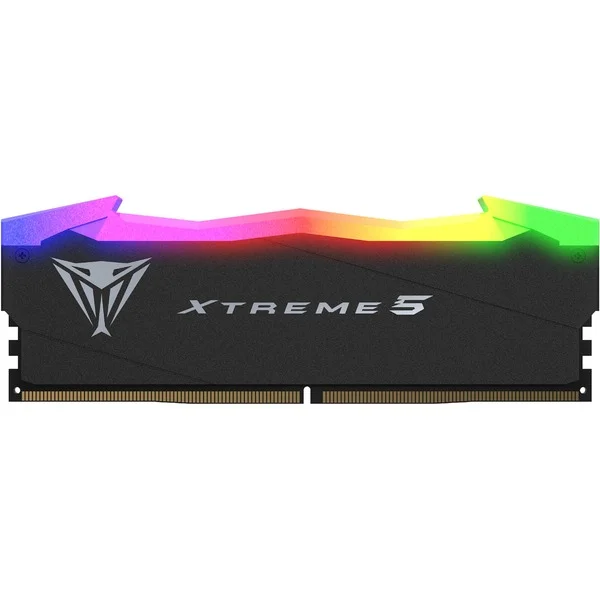 Patriot DIMM 32 GB DDR5-7600 (2x 16 GB) Dual-Kit, Arbeitsspeicher (schwarz, PVXR532G76C36K, Viper Xtreme5 RGB, INTEL XMP)