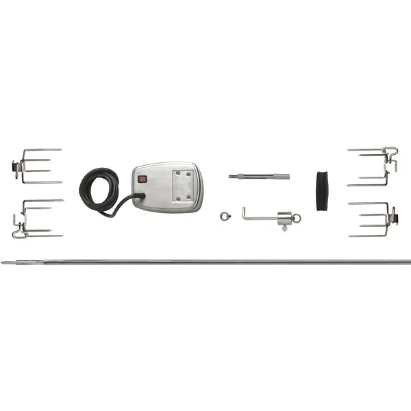 Napoleon Commercial Drehspieß-Set für extra große Grills, Grillspieß (edelstahl, inkl. Motor, für LEX 605 und 730 Serie, B-Ware)