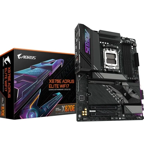 GIGABYTE X870E AORUS ELITE WIFI7, Mainboard (schwarz, B-Ware)