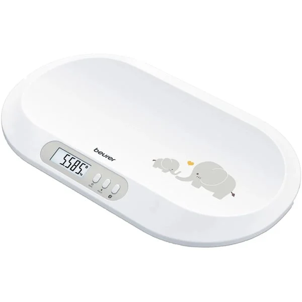 Beurer BY 90 Babywaage mit gewölbter Wiegefläche (weiß)