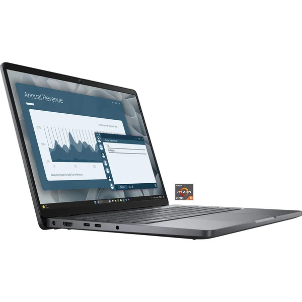 Dell Pro 14 (X9CCY), Notebook (schwarz, AMD Ryzen 5 PRO 230, AMD Radeon 760M, 16 GB DDR5, 512 GB (512 GB SSD), Windows 11 Pro)