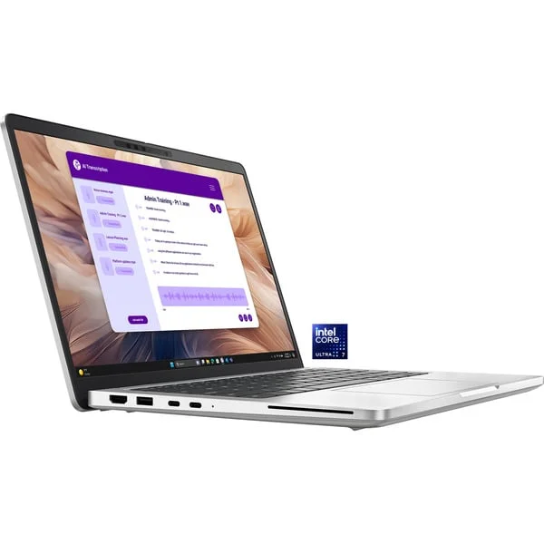 Dell Pro 13 Plus (KNTR7), Notebook (silber, Intel® Core™ Ultra 7 268V, Intel® Arc™ 140V, 32 GB LPDDR5X, 512 GB (512 GB SSD), Windows 11 Pro)