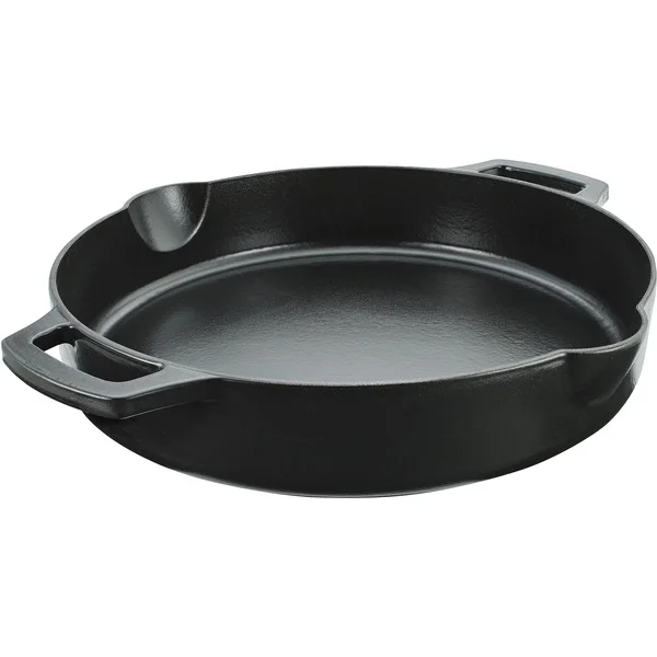 RÖSLE Grillpfanne VARIO Gusseisen Ø 35 cm (schwarz)