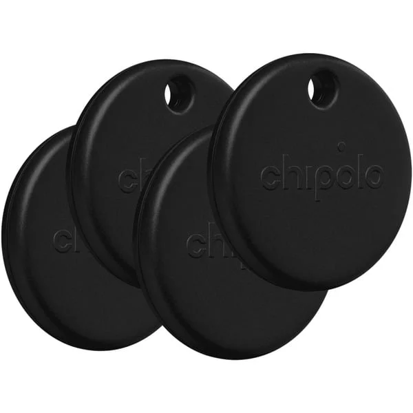 Chipolo POP Tracker 4er-Set, Ortungstracker (schwarz)