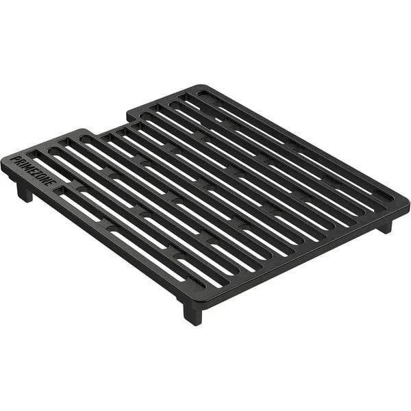 RÖSLE Guss-Grillrost Primezone für VIDERO & ALLFLAME, Grillplatte (schwarz, 29 cm x 24 cm)