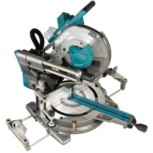 Makita Akku-Kapp-und Gehrungssäge LS003GZ01, 40Volt + Funk Adapter, Kapp- und Gehrungssäge (blau, Bluetooth, ohne Akku und Ladegerät)