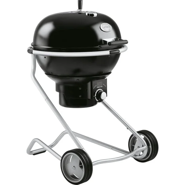 RÖSLE Holzkohle Kugelgrill No.1 F60 AIR, Holzkohlegrill (schwarz/silber, Ø 59 cm)