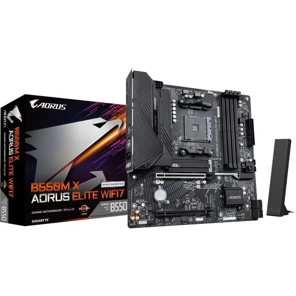 GIGABYTE B550M X AORUS ELITE, Mainboard