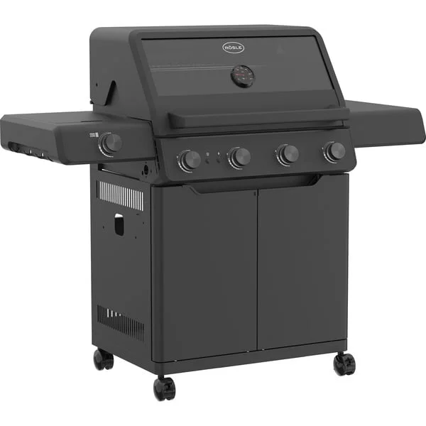 RÖSLE Gasgrill ALLFLAME Prime 4 (schwarz, 800° Primezone, Vario+ Grillrostsystem)