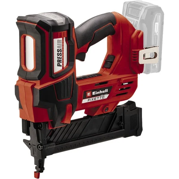 EINHELL Professional Akku-Tacker FIXETTO 18/38 S, 18Volt, Elektrotacker (rot/schwarz, ohne Akku und Ladegerät)