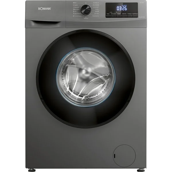 Bomann WA 7175.1 , Waschmaschine (titan/schwarz)