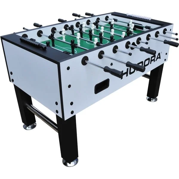 HUDORA Kickertisch Chelsea (weiß/schwarz, B-Ware)