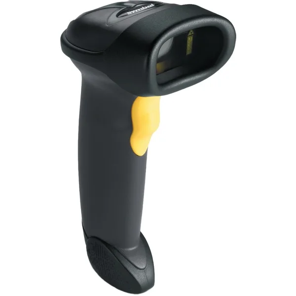 Zebra LS2208, Barcode-Scanner (schwarz, Kit inkl. Kabel und Standfuß)