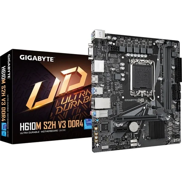 GIGABYTE H610M S2H V3 DDR4, Mainboard (schwarz/grau, B-Ware)
