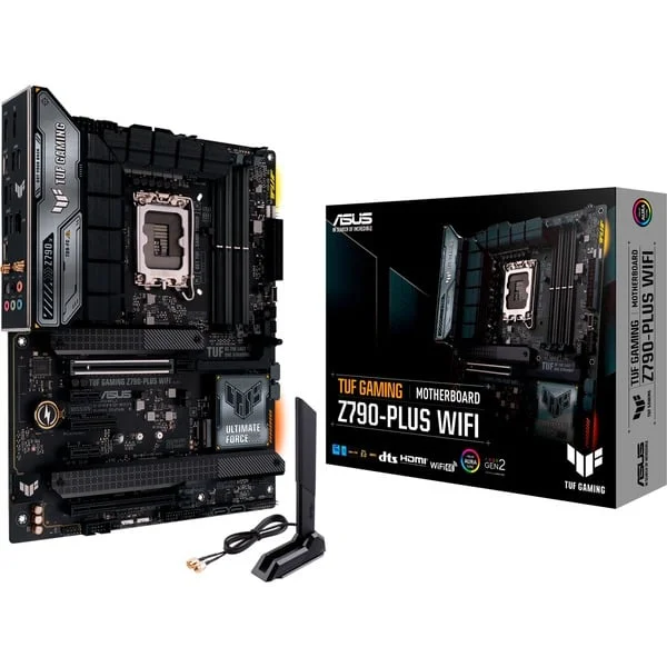 ASUS TUF GAMING Z790-PLUS WIFI, Mainboard (schwarz/grau, B-Ware)