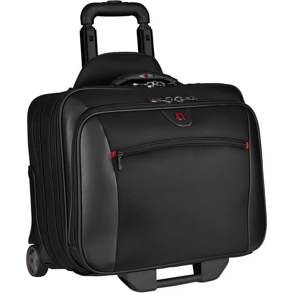Wenger Potomac Wheeled, Trolley (schwarz, 15,6" bis 17,3", 2-teiliges Business Set, B-Ware)