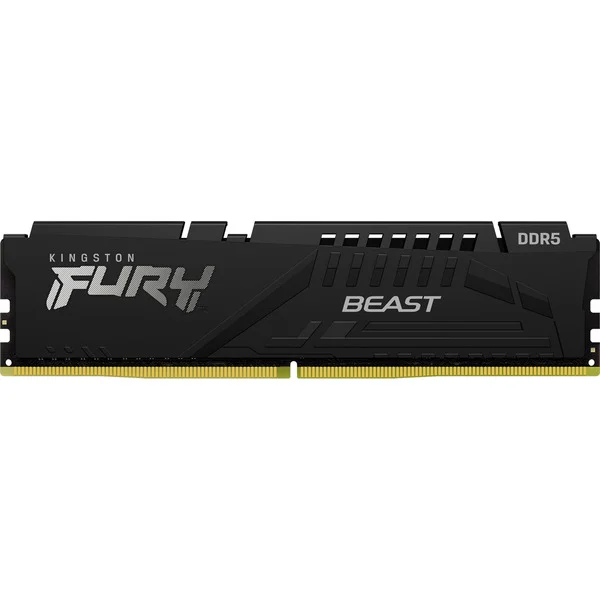 Kingston FURY DIMM 32 GB DDR5-6000, Arbeitsspeicher (schwarz, KF560C36BBE2-32, Beast, INTEL XMP, AMD EXPO)