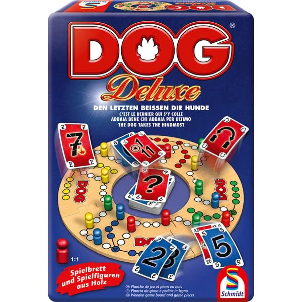 Schmidt Spiele DOG Deluxe in Metalldose, Brettspiel