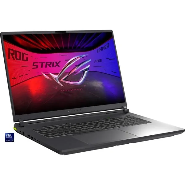 ASUS ROG Strix G18 (G815LW-S9134W), Gaming-Notebook (grau/grün, Intel® Core™ Ultra 9 275HX, NVIDIA GeForce RTX 5080, 32 GB DDR5, 2 TB (2 TB SSD), Windows 11 Home, B-Ware)
