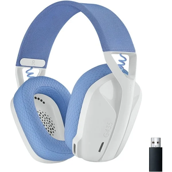 Logitech Gaming G435 LIGHTSPEED, Gaming-Headset (weiß, USB-C, Bluetooth)