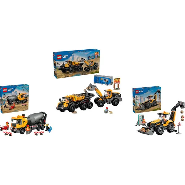 LEGO City Baustelle Bundle, Konstruktionsspielzeug