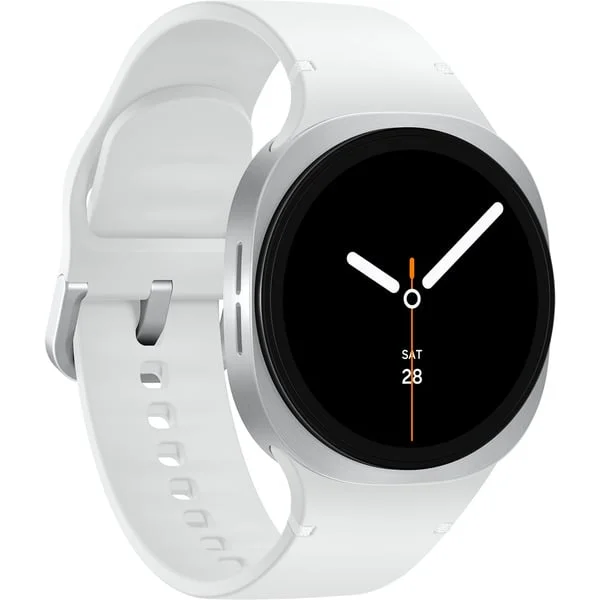 Samsung Galaxy Watch8, Smartwatch (silber, 40 mm, Sport Band S/M, B-Ware)