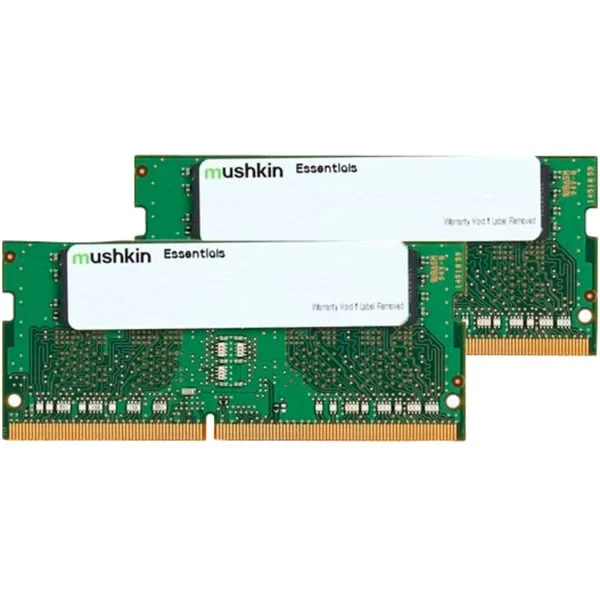 Mushkin SO-DIMM 32 GB DDR4-2133 (2x 16 GB) Dual-Kit, Arbeitsspeicher (MES4S213FF16G28X2, Essentials)