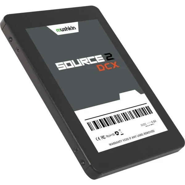 Mushkin Source 2 DCX 960 GB, SSD (schwarz, SATA 6 Gb/s, 2,5", SED)
