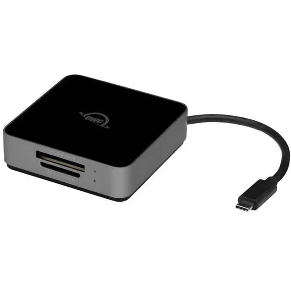 OWC Atlas Dual CFexpress + SD Card Card Reader, Kartenleser (aluminium)