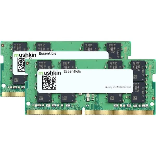 Mushkin SO-DIMM 64 GB DDR4-2933 (2x 32 GB) Dual-Kit, Arbeitsspeicher (MES4S293MF32GX2, Essentials)