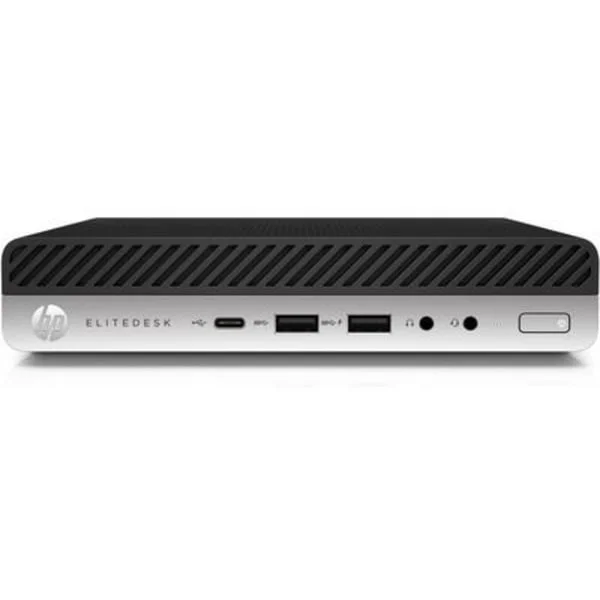 HP Elitedesk 800 G5 DM Generalüberholt, Mini-PC (schwarz/silber, Windows 11 Pro)