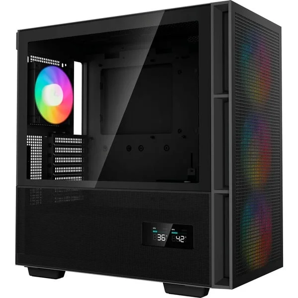 DeepCool CH560 Digital , Tower-Gehäuse (schwarz, Tempered Glass)