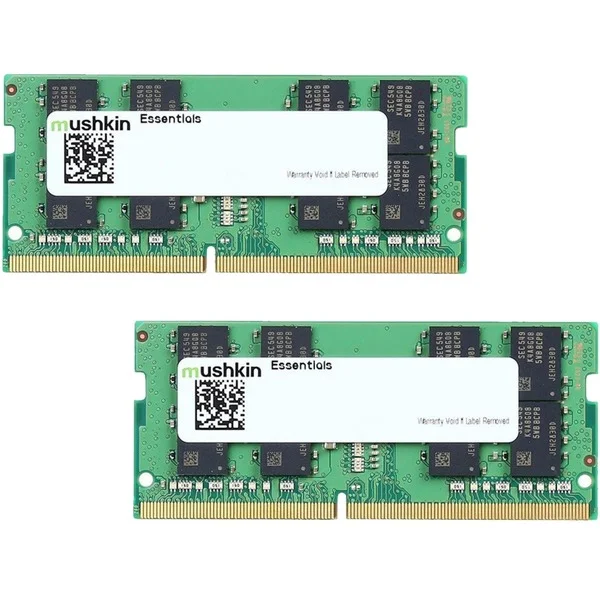 Mushkin SO-DIMM 64 GB DDR4-3200 (2x 32 GB) Dual-Kit, Arbeitsspeicher (MES4S320NF32GX2, Essentials)